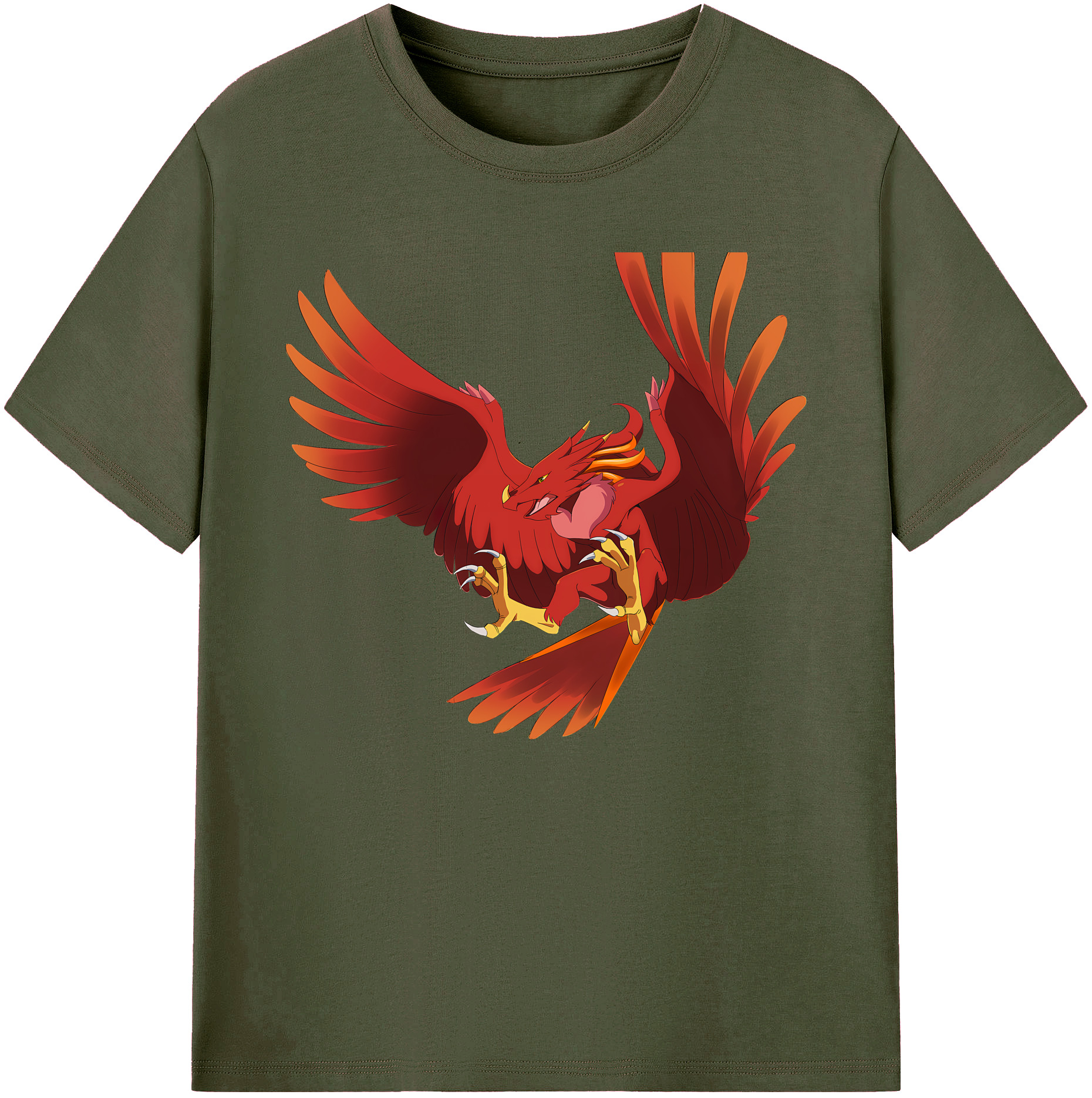 （画像用） Digimon デジタルモンスター/デジモン 綿100％ メンズ半袖Tシャツ｜肌触りやわらか＆通気性